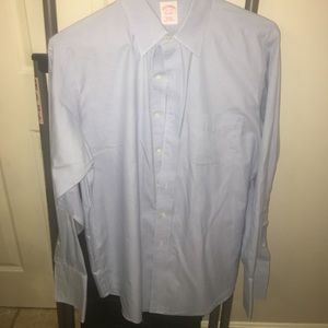 Brooks Brothers 15.5 - 35 French Blue, French cuff